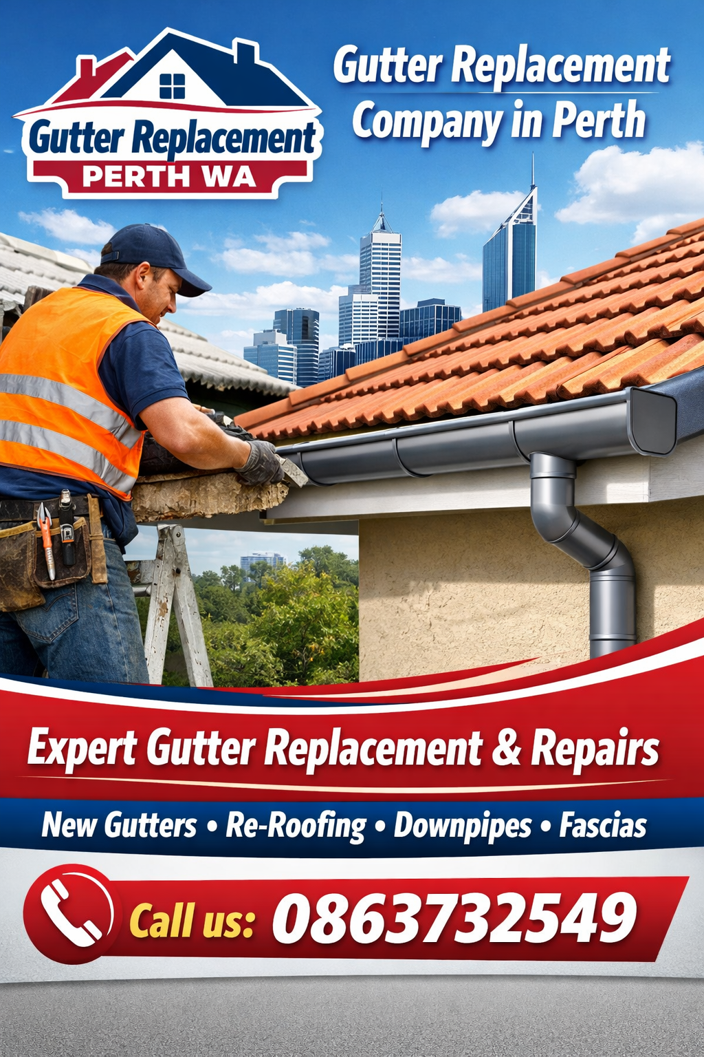 Gutter Replacement in Perth